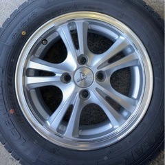 175/70R14・バリ山スタッドレスタイヤ、ホイールセット・富山市の画像