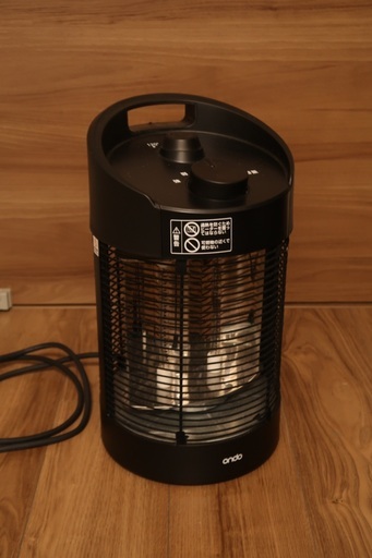 カーボンヒーター　屋外でも使えます。