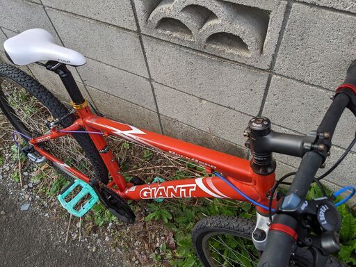 GIANT ROCK4500 クロスバイク化