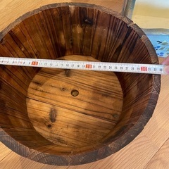 樽　トールペイント　容器　商談中の画像