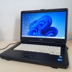 取引中です】Windows11 ☆SSD搭載で快適☆ FUJITSU LIFEBOOK 15インチ