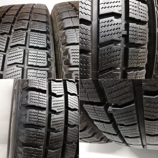 ＜スタッドレス・ホイール 4本＞ 195/65R15 ブリヂストン ブリザック 85～90% 15x6J プリウス 純正 5H -100       ～横浜市旭区 ズーラシア近く～