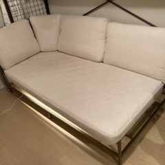 IKEA ソファ　エーケボル　ソファベッド収納の画像