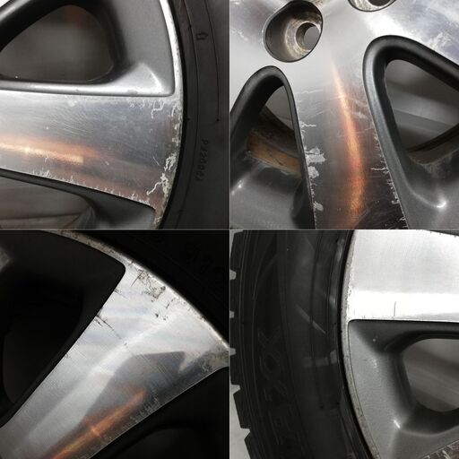 ＜スタッドレスタイヤ・ホイール 4本＞ 195/65R15 ダンロップ 80% 15x6J トヨタ純正 5H -100 プリウス ウィッシュ   ～横浜市旭区 ズーラシア近く～