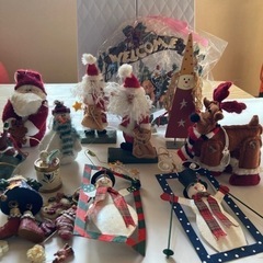 クリスマス雑貨差し上げます。