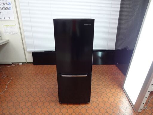ID 989239　冷蔵庫２ドア　ハイセンス150L　２０２０年製　HR-D15CB