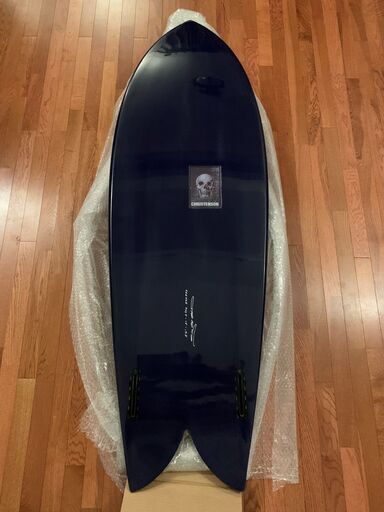 早いもの勝ち！！！超レア　インディゴブルーパープル　オペークパフ光沢仕上げ！！★新品未使用★CHRISTENSON Fish クリステンソン　フィッシュ 5'6★