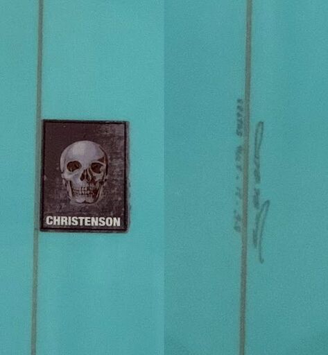 早いもの勝ち！！！超レア　ターコイズブルー　ティントパフ光沢仕上げ！！★新品未使用★CHRISTENSON Fish クリステンソン　