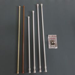 【取引中】突っ張り棒　6本　中古品