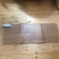 無料で差し上げます。木目調ホットカーペット　パナソニック製の画像