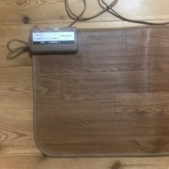 無料で差し上げます。木目調ホットカーペット　パナソニック製の画像