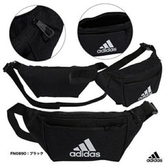 adidas アディダス　ボディバッグ　男女兼用   ウエストポーチの画像