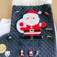 手作り　クリスマスブーツ　縫製承りますの画像