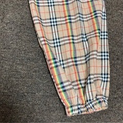 チェックパンツ 新品未使用の画像