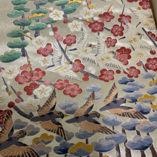 新品　袋帯　本加賀友禅作家・百貫華峰　投稿12月20日まで