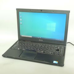 薄型 ノートパソコン 中古美品 13.3型ワイド DELL デル Vostro V13 Core2Solo 2GB 無線 Wi-Fi webカメラ Office 初心者向け 即使用可