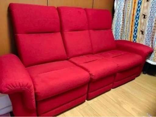 電動リクライニングソファ(3人掛け)