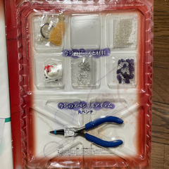 ピーズアクセサリー　手作りキットの画像