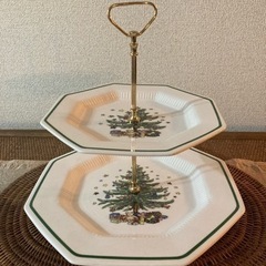 【クリスマス】NIKKO クリスマス二段プレート
