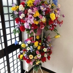 造花　スタンド花