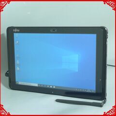 中古美品 タブレット 高速SSD 10.1型 FUJITSU 富...