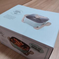 電気調理鍋 コンパクトマルチクッカー　新品未使用 箱あり