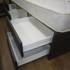 R061 NITORI シングルヘッド、引出し・コンセント付の画像