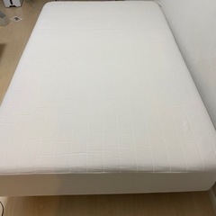 無印良品　セミダブル　コイルマットレスベッド　中古