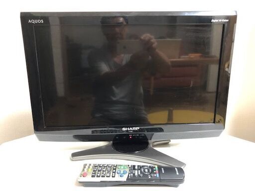 【リモコン新品】シャープＬＣ－２０Ｅ７　２０インチ　きれいです