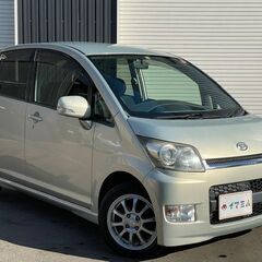 【コミコミ価格】ダイハツ　ムーヴ　カスタムＲＳ　革巻きＭＯＭＯス...