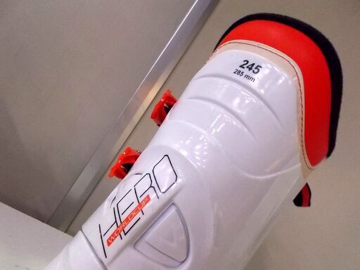 スキーブーツ スキー靴 サイズ 24.5cm アウトソール 285ｍｍ ロシニョール HERO WORLDCUP J4 白系 中古 R