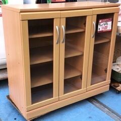 ☆中古 激安！！￥3,500！！コーナン　ガラスキャビネット　家...