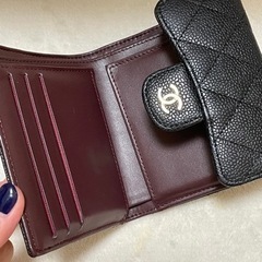 【ネット決済】CHANEL キャビアスキン 極美品 財布の画像