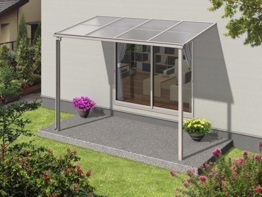 新品　テラス屋根