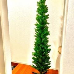 【最終値下げ】210cmクリスマスツリー（スリムタイプ）