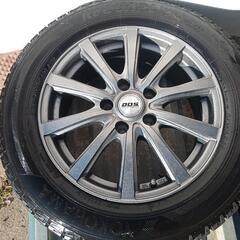 215/60 R16インチ★冬スタッドレスタイヤホイール 4本セ...