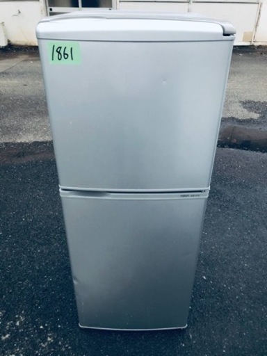 ④1861番AQUA✨ノンフロン冷凍冷蔵庫✨AQR-141A‼️