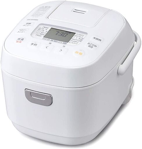 アイリスオーヤマ  ジャー炊飯器 3合 RC-ME30  ホワイト