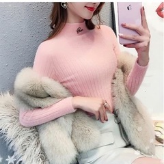 ‼️✨全日本市場最安値挑戦中✨‼️ 💖  【新品】セーター レディース ハイネック カシミヤ タートルネックセーター トップス ストレッチ ニット インナーセーター 長袖 秋冬 ゆったり 暖かいの画像