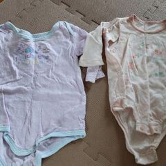 80サイズ　女の子の服　の画像