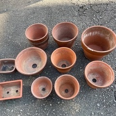 各10円❣️ 植木鉢　素焼き　テラコッタ