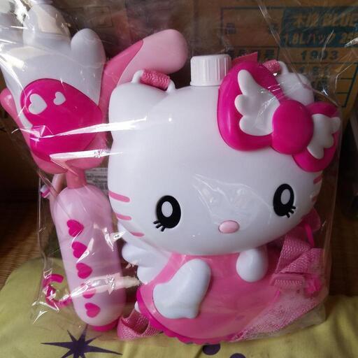 店頭販売済み【稼動品】USJ限定 キティちゃん水鉄砲