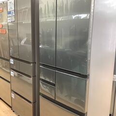 大容量で機能的！SHARP（シャープ）の6ドア冷蔵庫です！