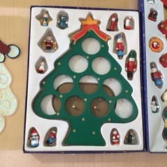 クリスマスグッズ　ツリー置物の画像