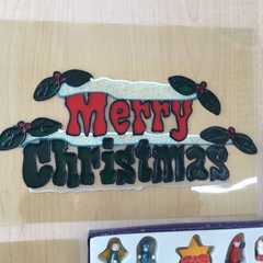 クリスマスグッズ　ツリー置物の画像