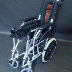 良品 車椅子 軽量 折り畳み ケアテックジャパン 介助式 介護 車いす 車イスの画像