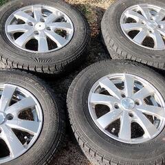 スズキ　スタッドレスタイヤ　ホイル付　ワゴンR等