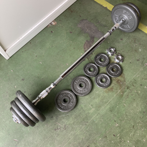 ○ バーベルに可変式のダンベルセット、PROIRON