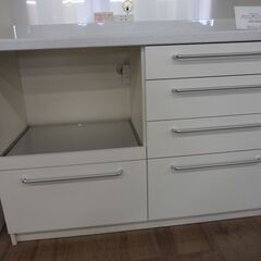 Pamouna(パモウナ) 2枚扉スライドキッチンボード【愛品倶楽部柏店　問い合わせ番号 151-007108 002】 の画像