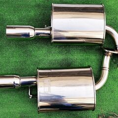 【絶版品】アテンザスポーツ用 AUTOEXE製 プレミアムテールマフラー ☆美品☆の画像
